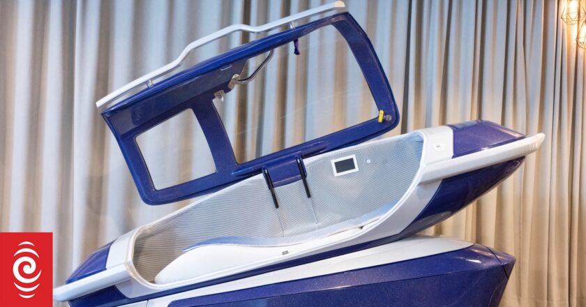 Several people arrested after woman dies in ‘suicide pod’