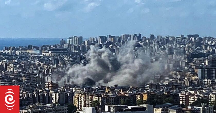 Top Hezbollah commander among 12 killed in Israeli strike on Beirut