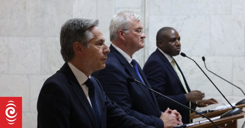 In Kyiv, US and UK diplomats offer aid but no breakthrough on strikes into Russia