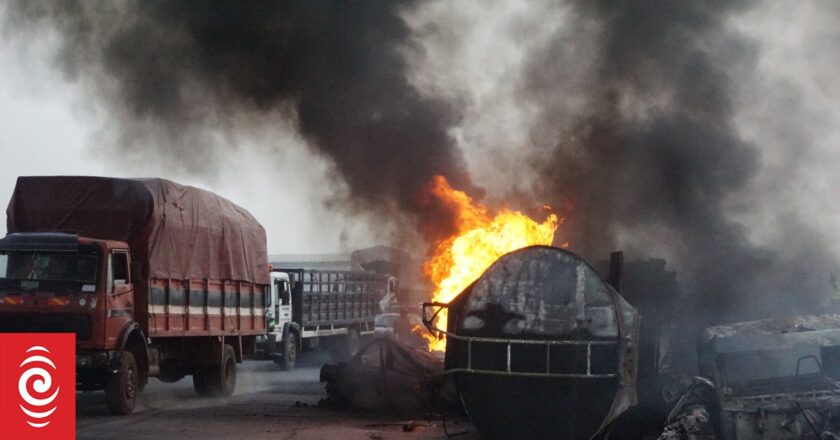 At least 48 killed in Nigerian fuel truck explosion