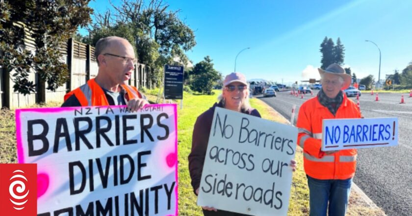 Highway median barriers hit farmers in the pocket