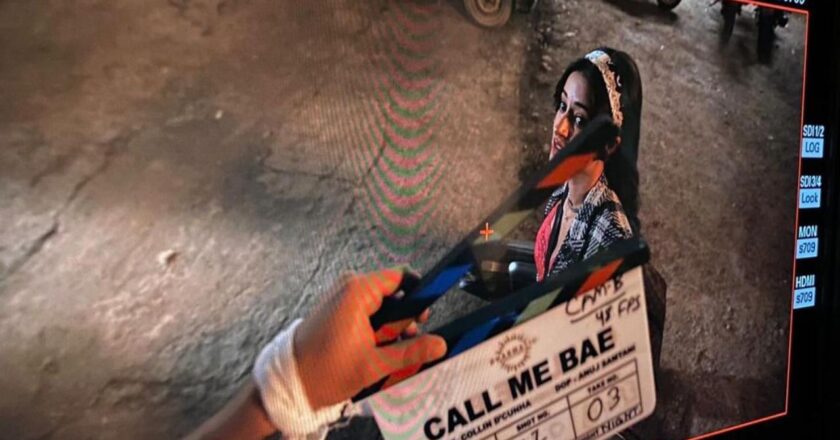 Ananya Panday shares BTS pics from `Call be Bae` set