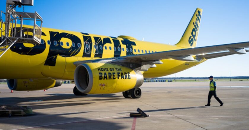 Spirit Airlines shares hit record low as Monday debt deadline looms