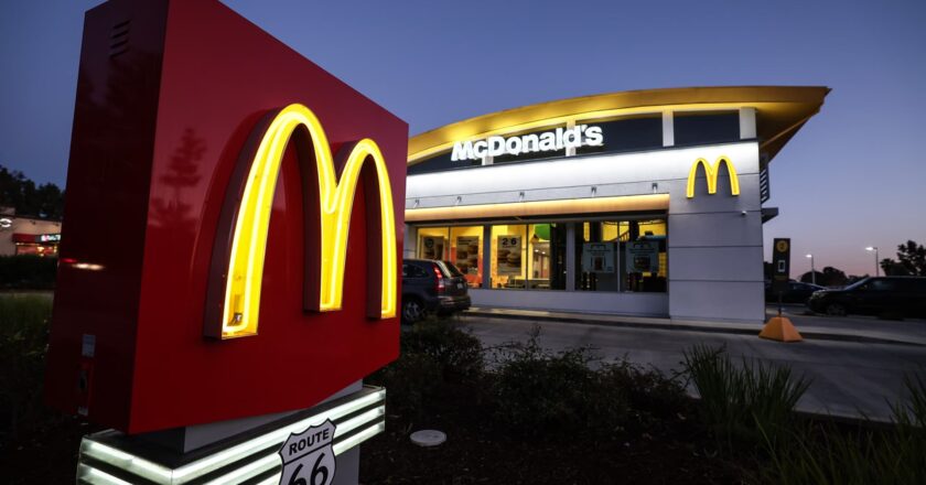 McDonald’s shares fall after CDC says E. coli outbreak linked to Quarter Pounders