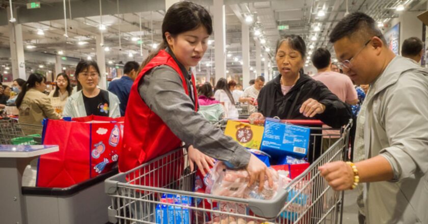 China reports better-than-expected retail sales and industrial production data