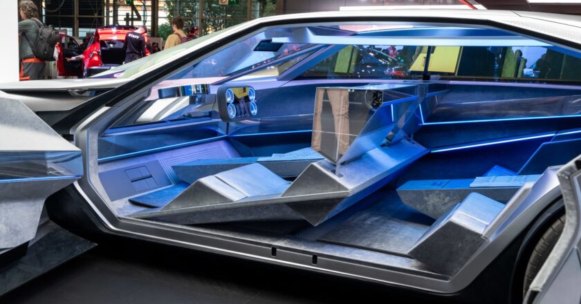 Paris Motor Show 2024 unveils swimming cars, rectangular steering wheels