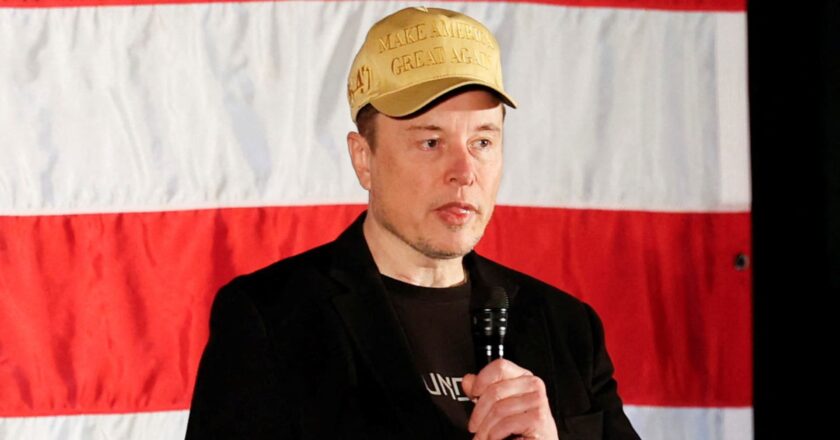 Pro-Trump group funded by Musk struggles with outreach targets