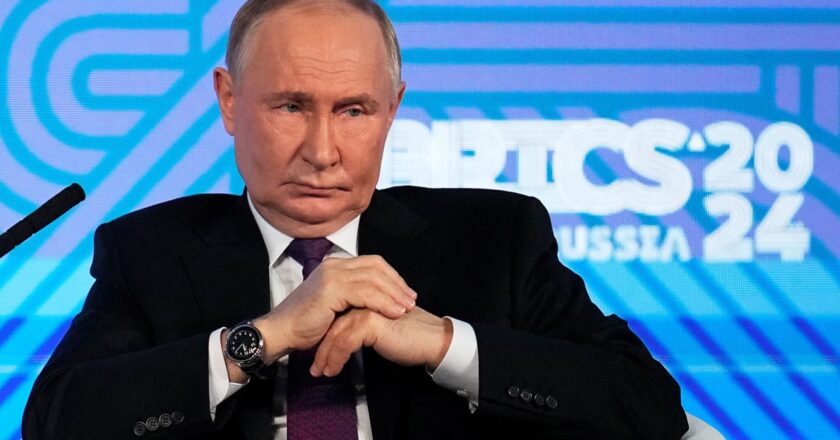 Putin says BRICS, not the West, will drive global economic growth