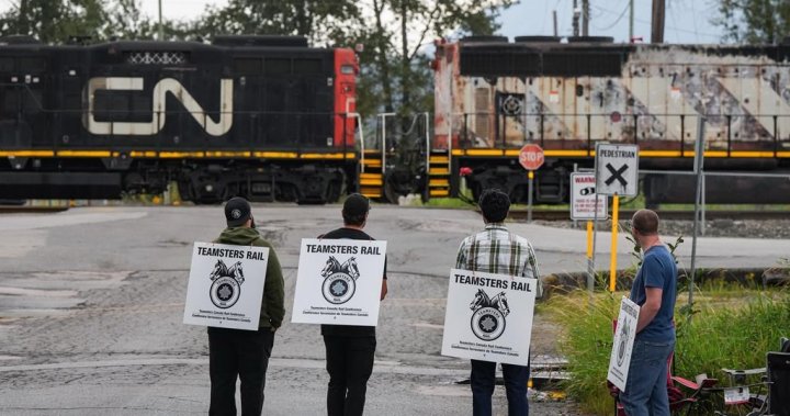 Canada’s labour tribunal calls rail shutdown end order ‘unprecedented’ – National