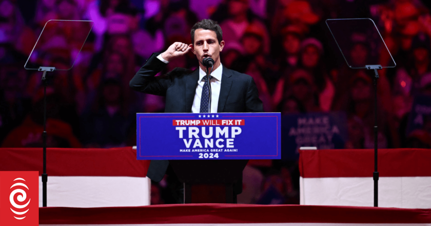 Trump rally at Madison Square Garden begins with vulgar, racist remarks from allies