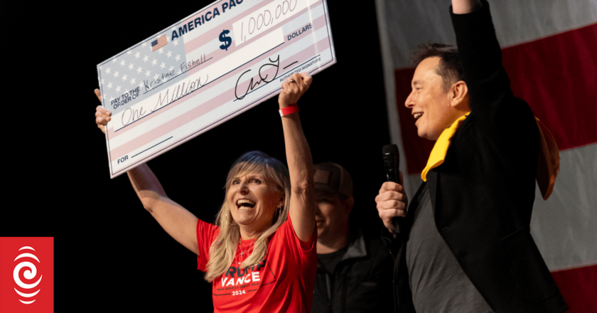 Justice Department warns Elon Musk $US1m giveaway to voters may be illegal