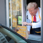 Donald Trump thrusts McDonald’s into political arena in final days of election