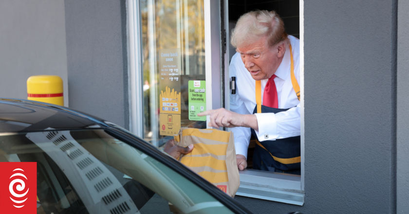 Donald Trump thrusts McDonald’s into political arena in final days of election