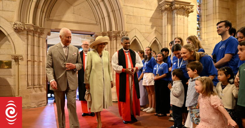 King Charles attends Sydney church in first appearance of Australian tour