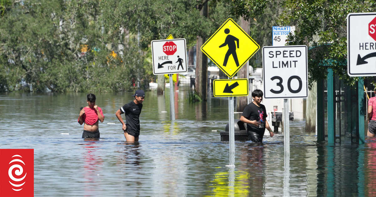 4KIHO21 AFP 20241010 36JU8ZM v2 HighRes UsWeatherHurricaneMilton jpg