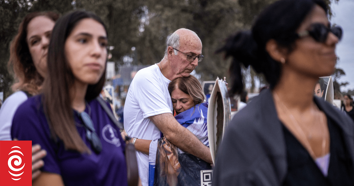 4KINAXG AFP 20241007 36JE6QC v5 HighRes FirstAnniversaryOfHamasAttackOnIsrael jpg