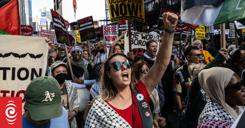 Thousands around the world protest Middle East war as 7 October anniversary nears