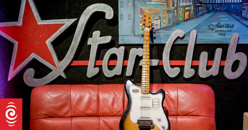 George Harrison’s early Beatles guitar could fetch $1.3m at auction