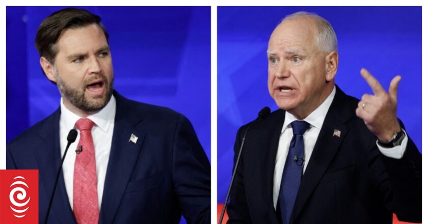 Walz, Vance clash at policy-heavy vice presidential debate
