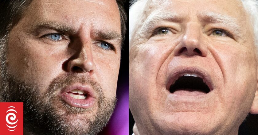 US election: Vice presidential nominees Tim Walz and JD Vance set to spar