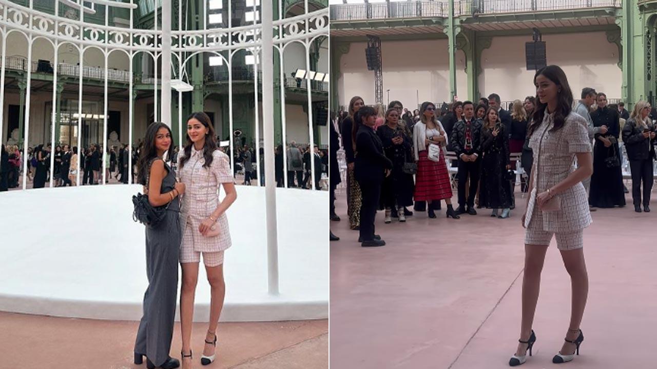 Ananya Panday lights up the French capital with her unparalleled