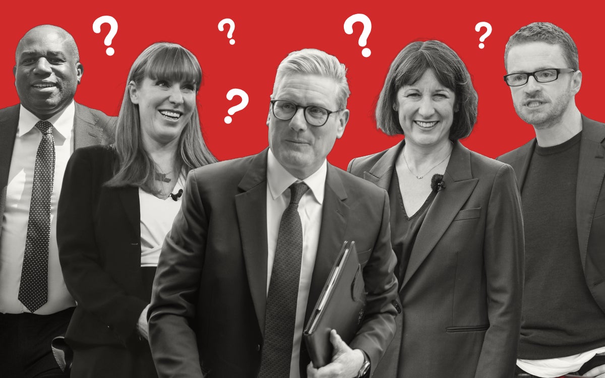 Angela Rayner Rachel Reeves Morgan McSweeney the Labour power list
