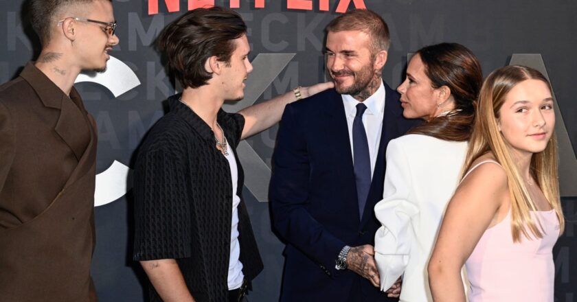 Could family yoga be the new group therapy? The Beckhams think so