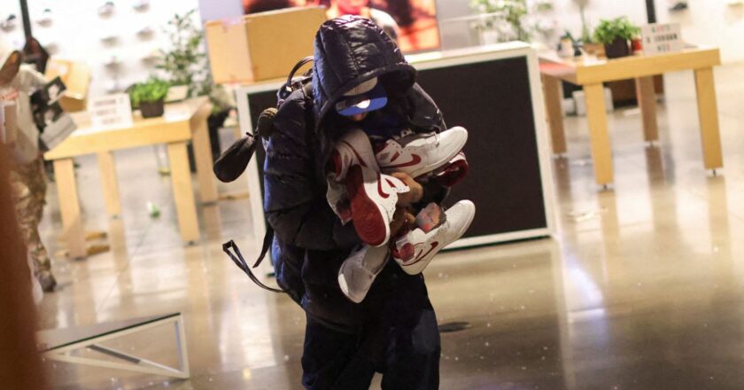 Looting and violence breaks out after Los Angeles Dodgers win baseball’s World Series | US News