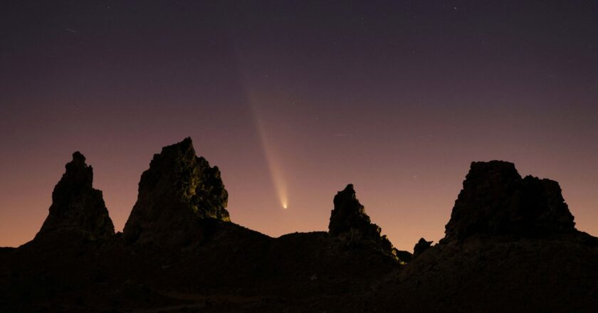 ‘Comet of the century’ captured in photos across the globe | Science & Tech News