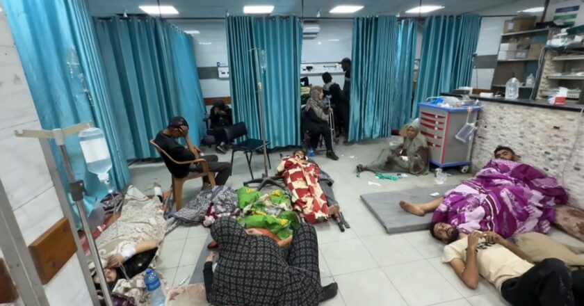 Patients dazed and numb as Israeli raid leaves Gaza hospital in ‘catastrophic’ state | World News