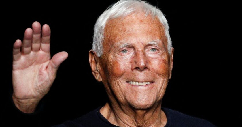 Designer Giorgio Armani, 90, reveals when he plans to retire | Ents & Arts News