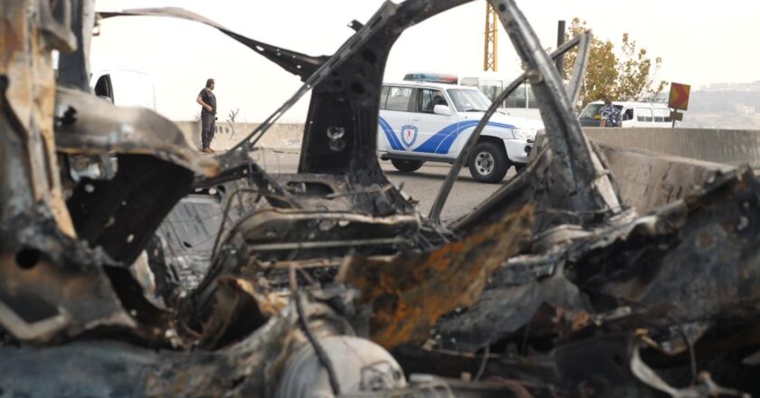Tens of thousands forced to flee Lebanon after Israeli airstrikes | World News