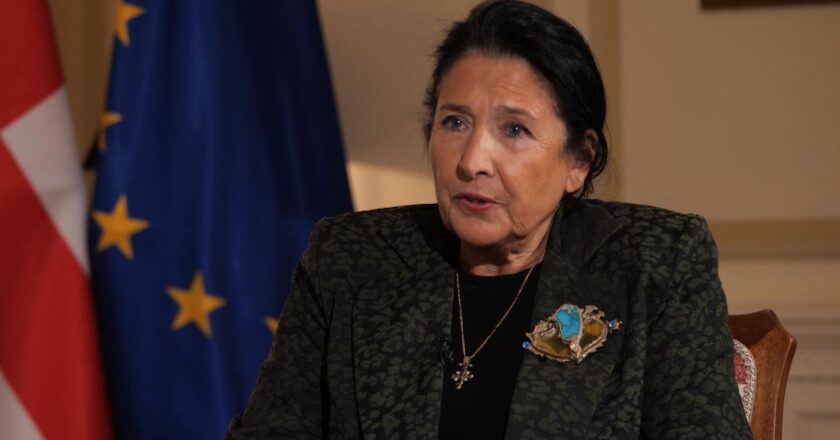Our election was ‘stolen’ and Russians were behind it, Georgia president Salome Zourabichvili claims | World News