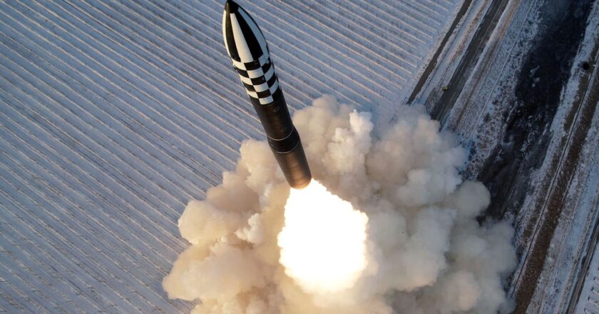 North Korea test fires new intercontinental missile – and warns it is ‘bolstering nuclear forces’ | World News