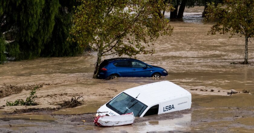 Several missing as flash floods sweep cars through the streets in Spain | World News