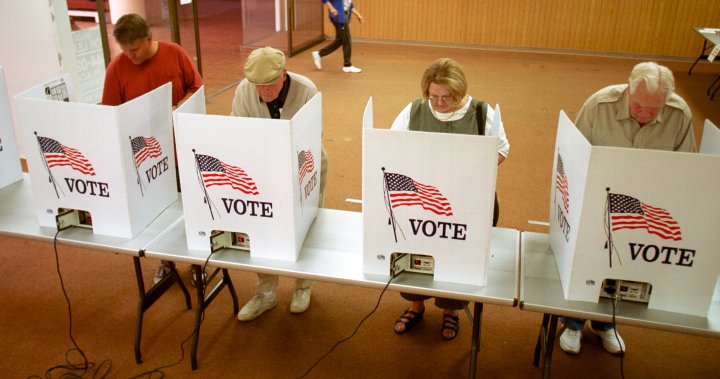 us election voting booth