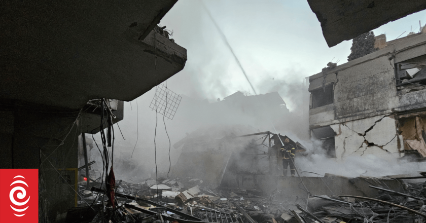 Israel carries out airstrikes in Beirut ahead of anticipated ceasefire deal