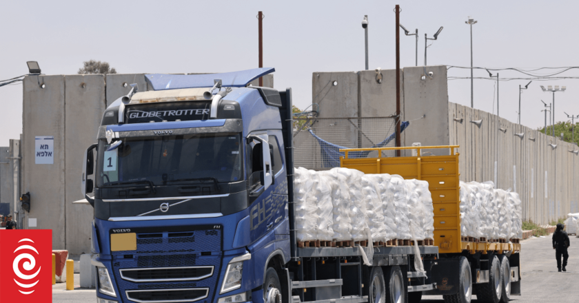 Nearly 100 food aid trucks violently looted in Gaza, UN agencies say