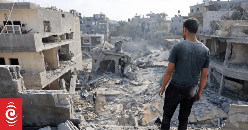 Dozens killed and wounded in Israeli strike in northern Gaza, medics say