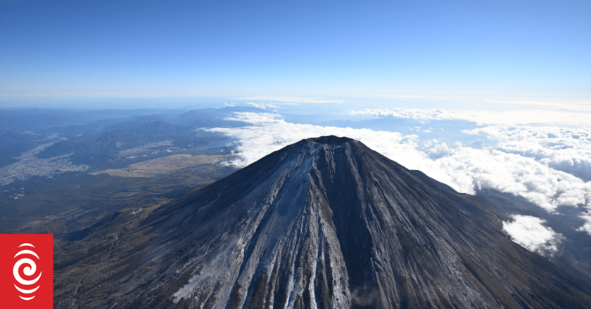 Snowcap on Japan’s Mt Fuji this year is latest spotted in 130 years