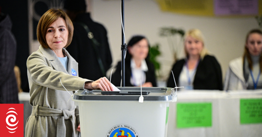 Moldova’s pro-Western Sandu claims election win after meddling allegations
