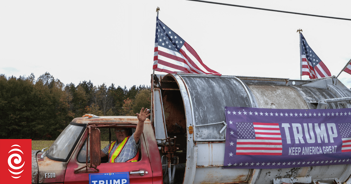 4KHCLI5 AFP 20241101 36L96F8 v1 HighRes UsVotePoliticsTrump jpg