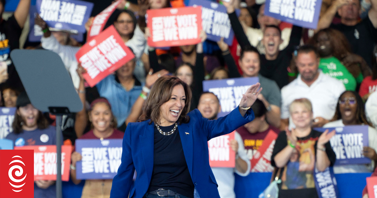 4KHEHRX AFP 20241031 36LC9JR v1 HighRes UsVotePoliticsHarris jpg