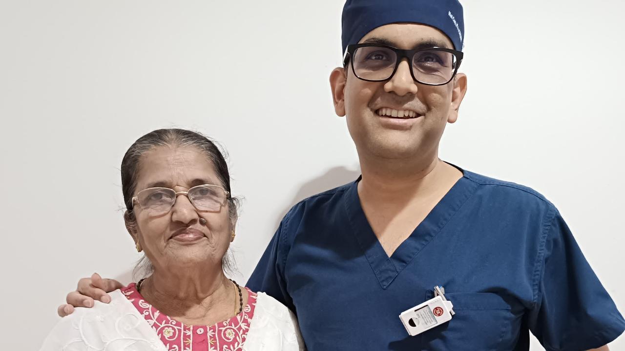 Mumbai Doctors save 69 year old Vasaikars life with high risk heart surgery