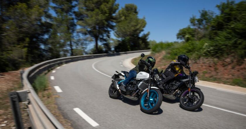 Royal Enfield Guerrilla 450: stylish roadster fun in the city – and in the bends