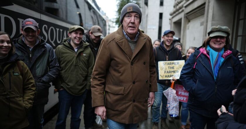 Tweed, Le Chameau and Schöffels — what Jeremy Clarkson and the farmers wore to protest in London