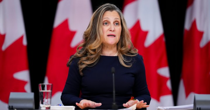 chrystia freeland gst holiday