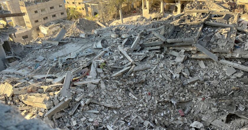 ‘Dozens’ of Palestinians killed in Israeli airstrike as Hezbollah chief targeted in Beirut | World News