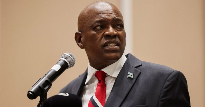 Botswana election: BDP leader Mokgweetsi Masisi admits ‘massive’ defeat as voters change government after 58 years | World News