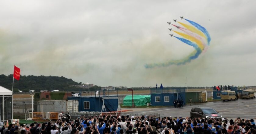 China’s premier air show wows spectators – but the West won’t have liked seeing Russia’s jets | World News